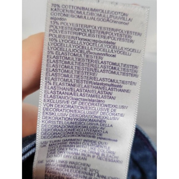 NYDJ Embroidered Barbara Bootcut Jeans Size 16 - Picture 5 of 9